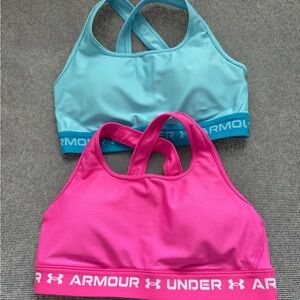Under Armour Sports Bra Duo - Pink and Blue